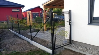 MONTÁŽ Osazení PVC Podhrabové desky cena za metr